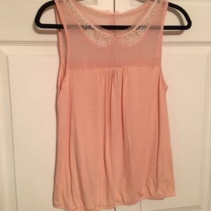 American Eagle sleeveless pink top - Large